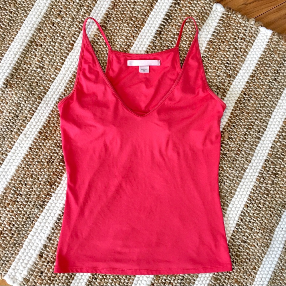 Victoria's Secret woman's coral camisole tank top- racerback XS